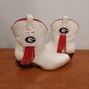 UGA New Vaccari University of Georgia Bulldogs Cowboy Boots